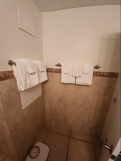 Clean, fresh towels for the guests